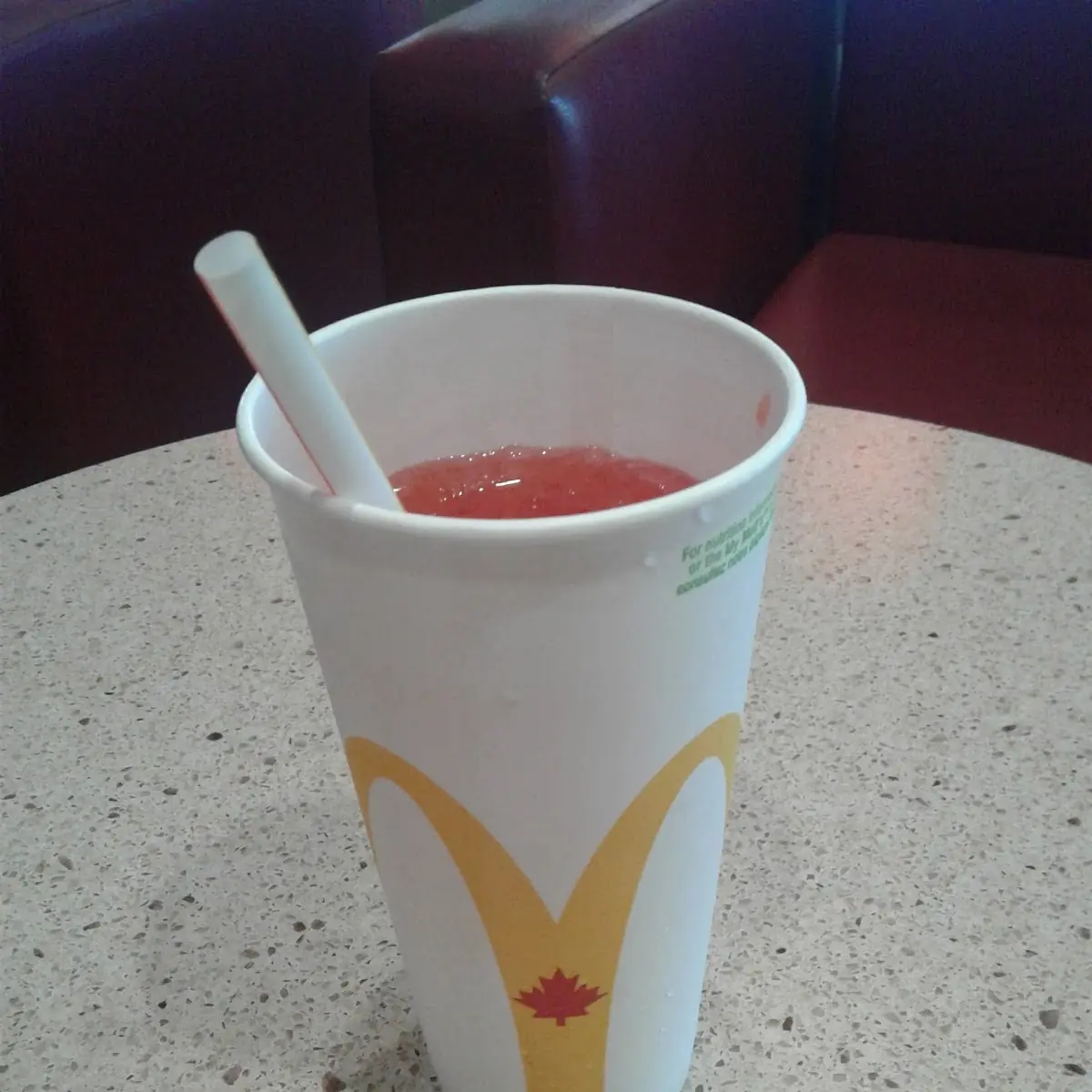 Strawberry Fruitopia, McDonald's