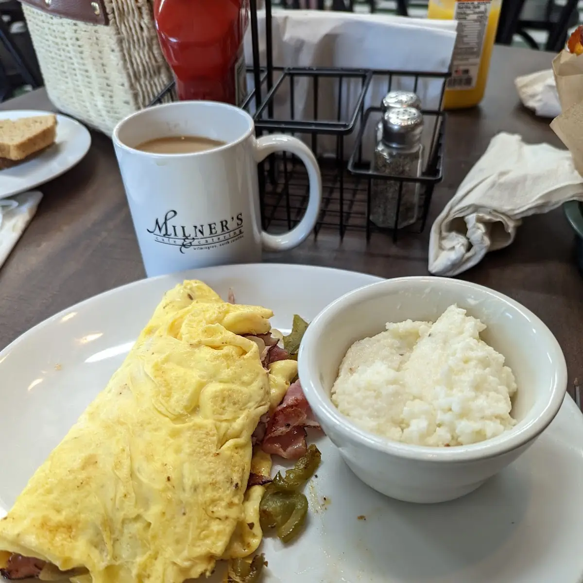 Meat and Cheese Omelette