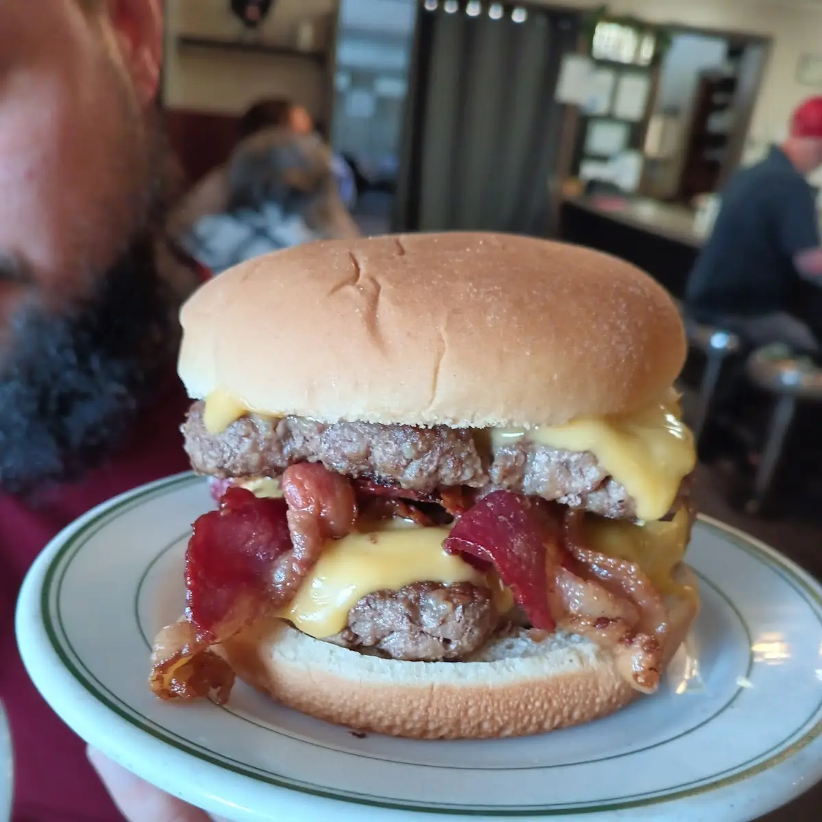 Double Bacon chz Burger