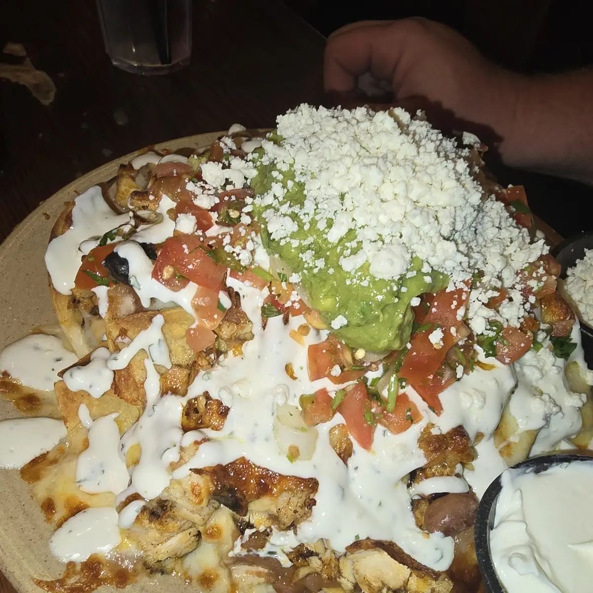 Chicken Nachos Supreme