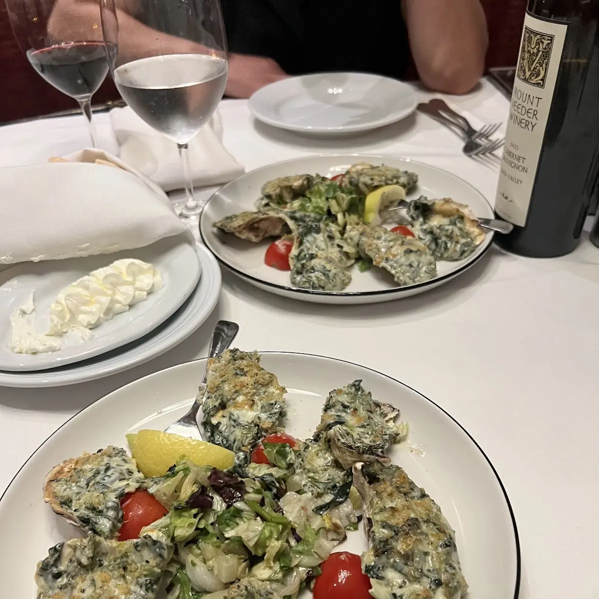 Oysters Rockefeller