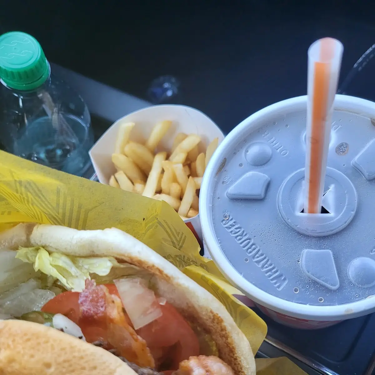 Bacon Cheese Burger Combo 5