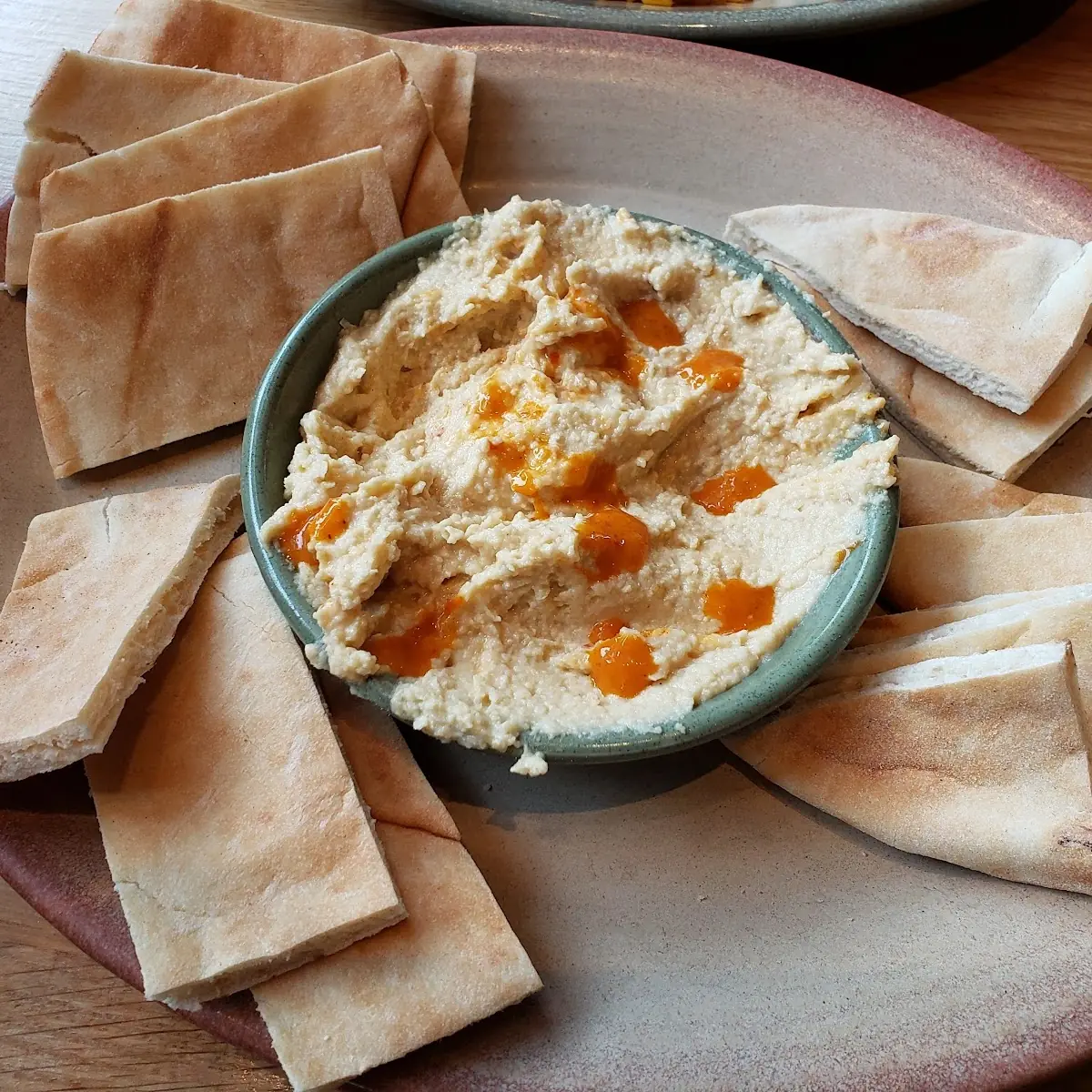 Hummus and Pita Bread