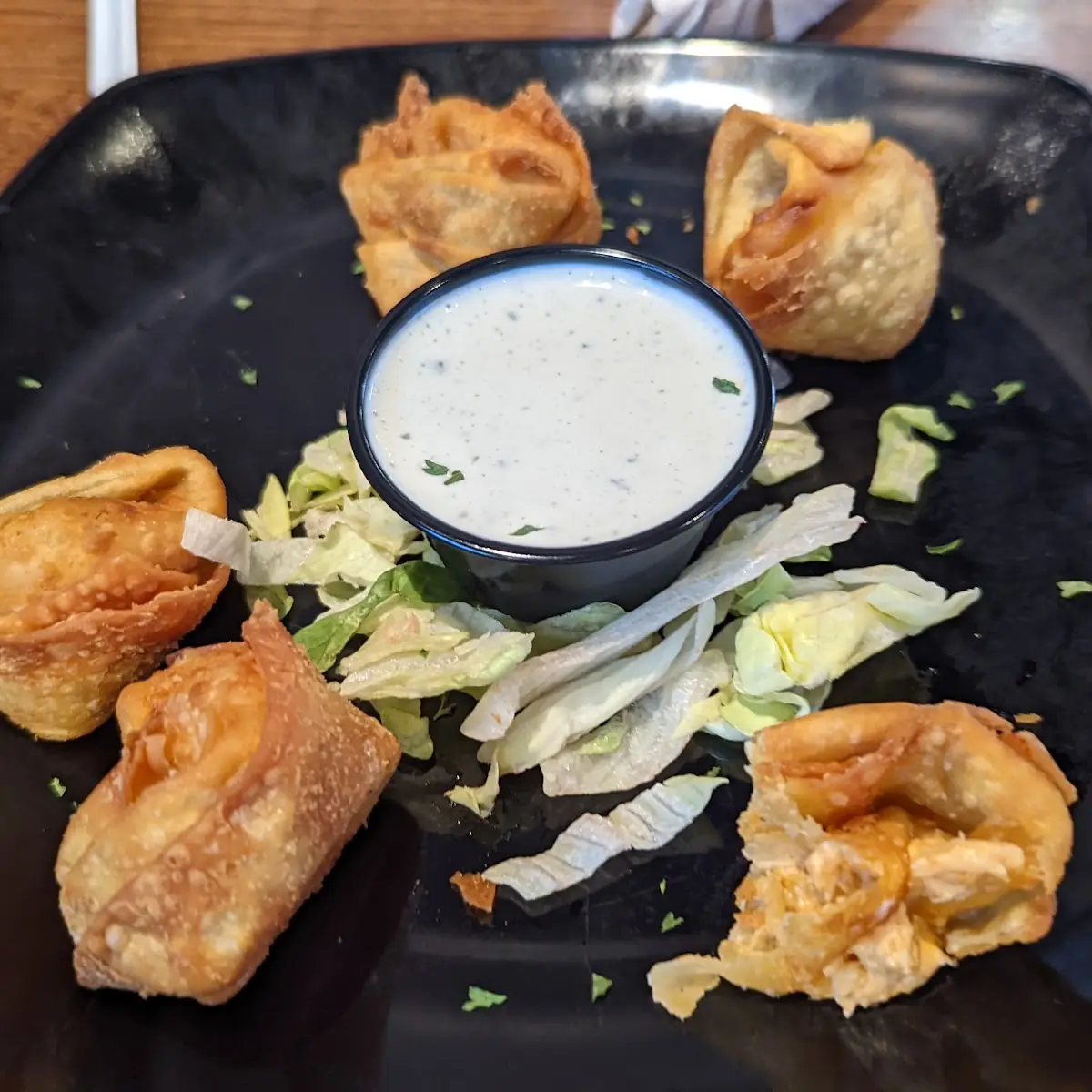 Buffalo Chicken Rangoon