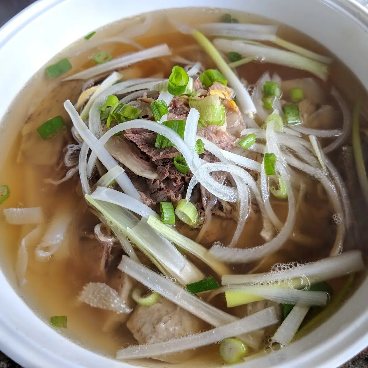 Pho DAC Biet Steak on the Side