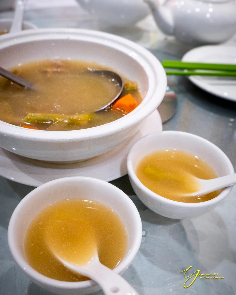 Complimentary House Soup, May Yan Seafood Restaurant 陸福海鮮酒家