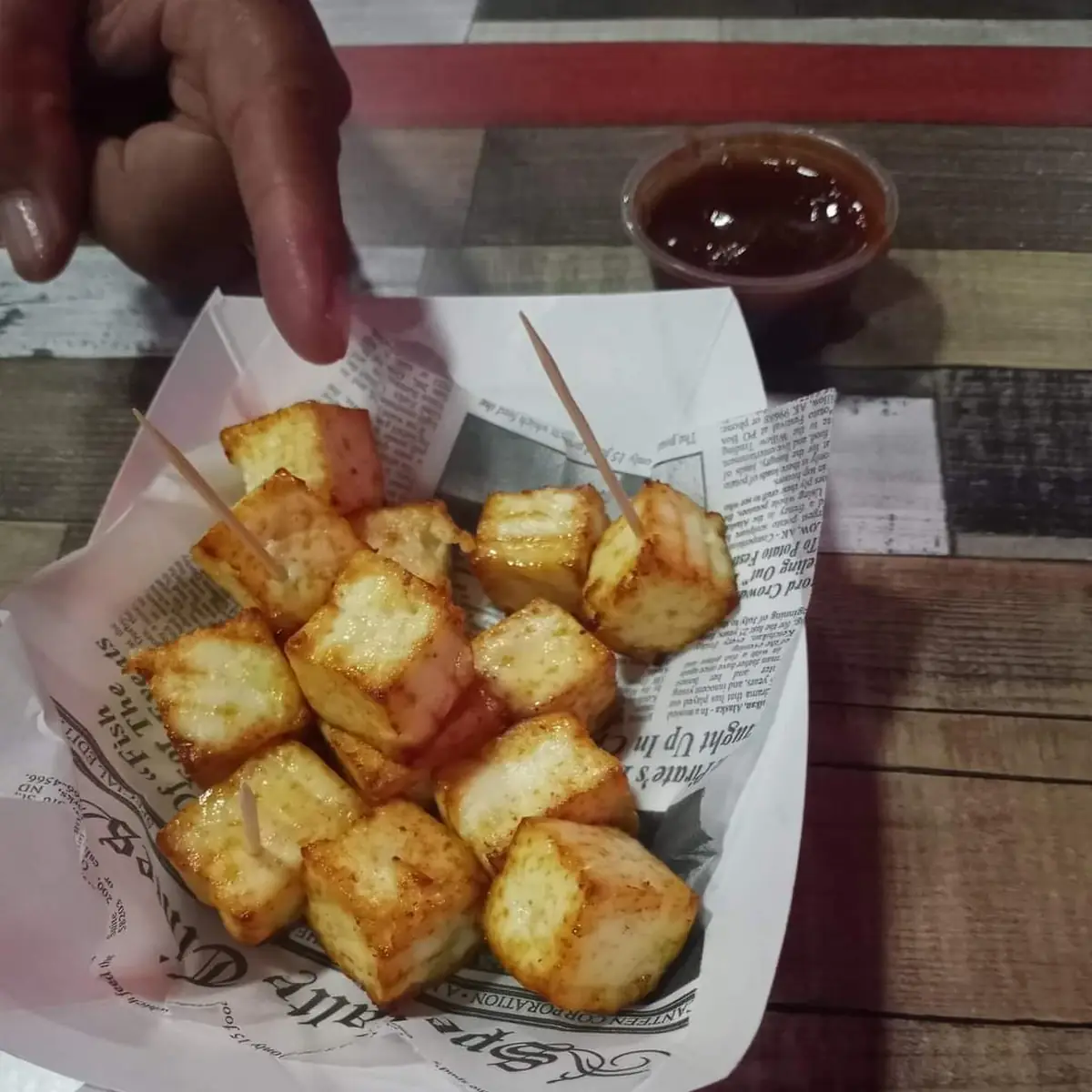 Queso Frito Con Guayaba