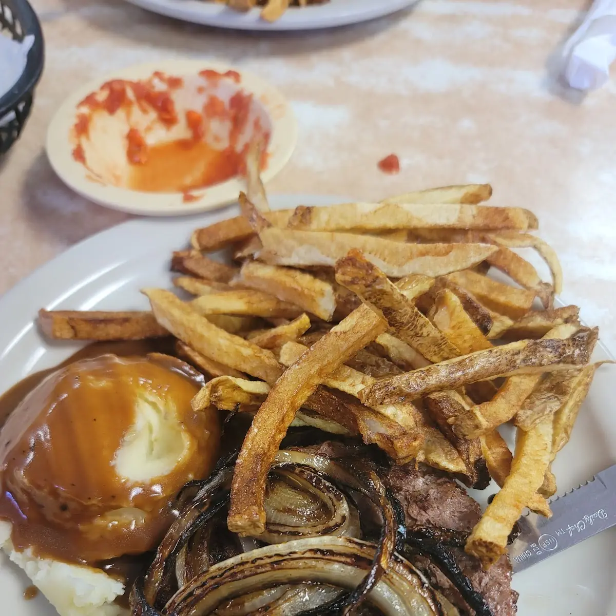 Grilled Hamburger Steak