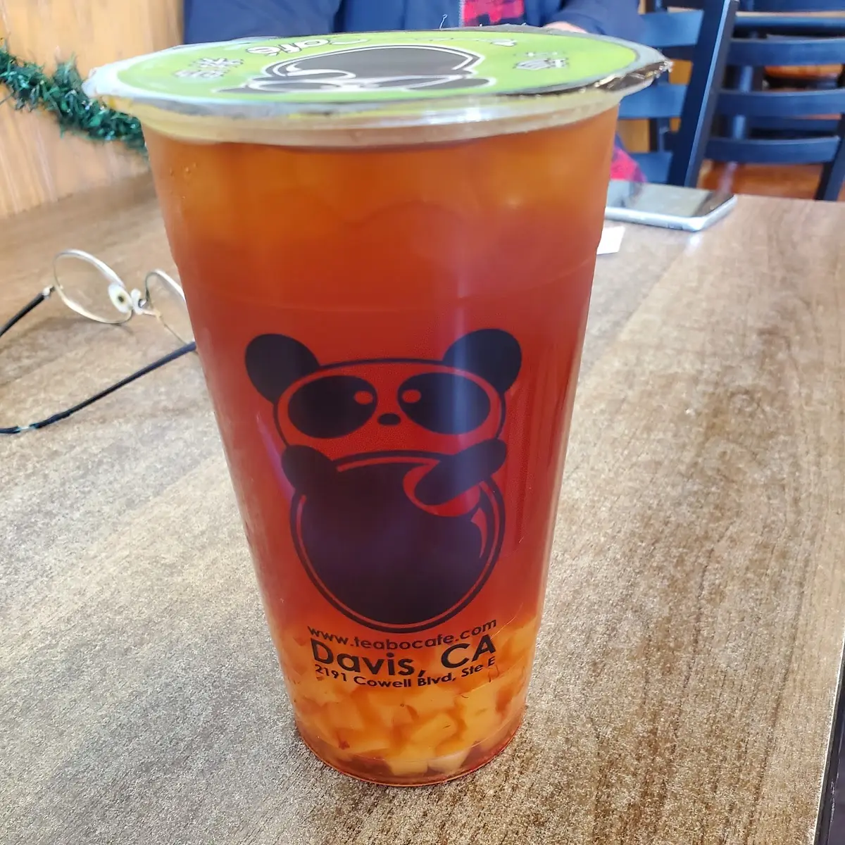 Strawberry Mango Black Tea with Mango Stars