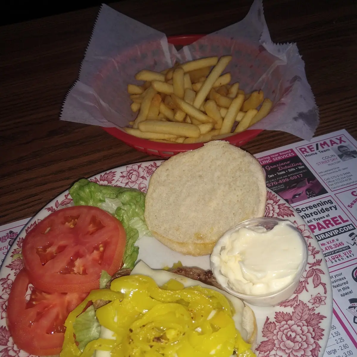 Medium Rare Burger American