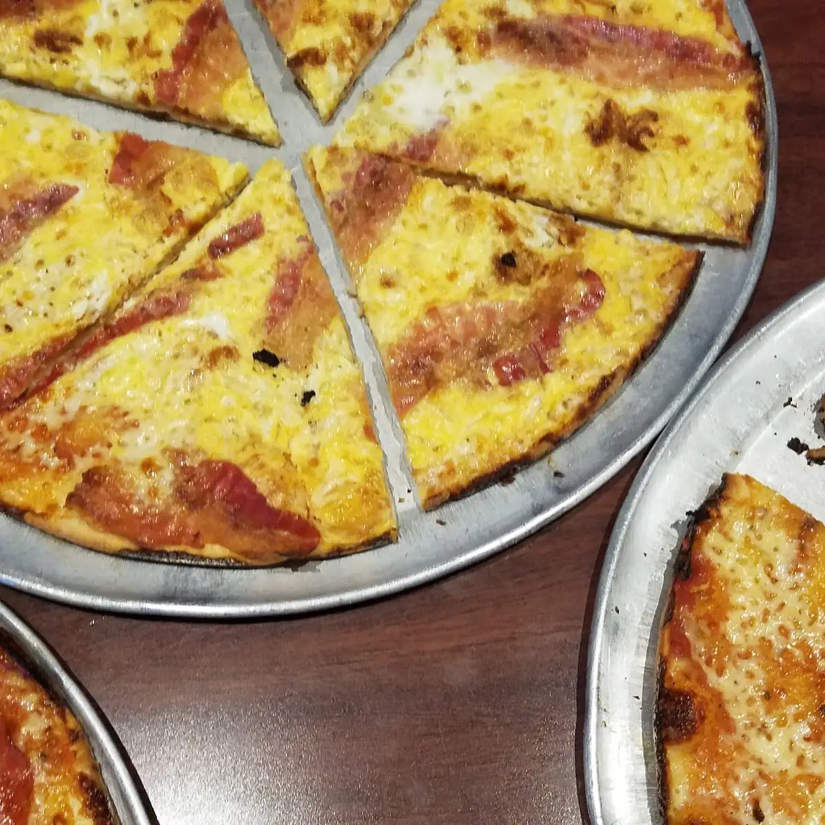 Bacon Egg and Cheese Pizza