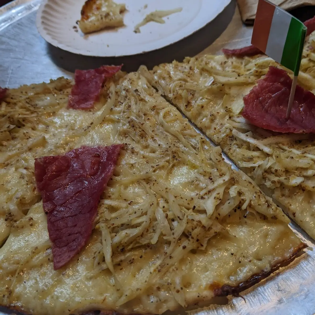 Corned Beef Pizza