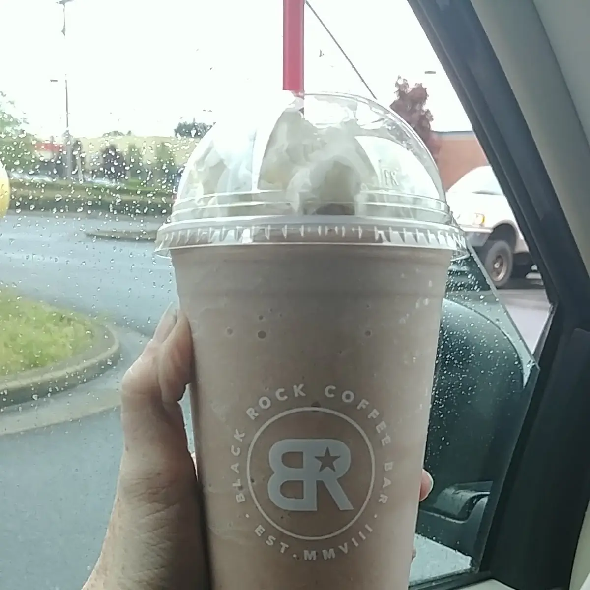Strawberry Rockstar Smoothie Blue Raspberry