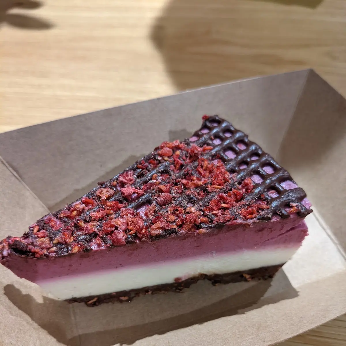 Raspberry Cheesecake from Rawsome