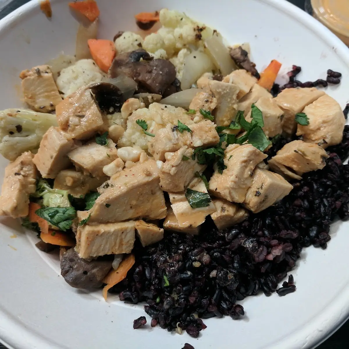 Thai Coconut Chicken Protein Bowl