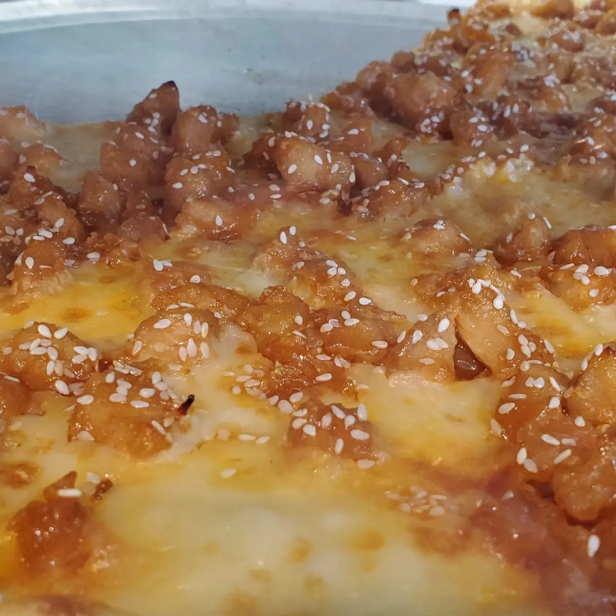 Sesame Chicken Pizza