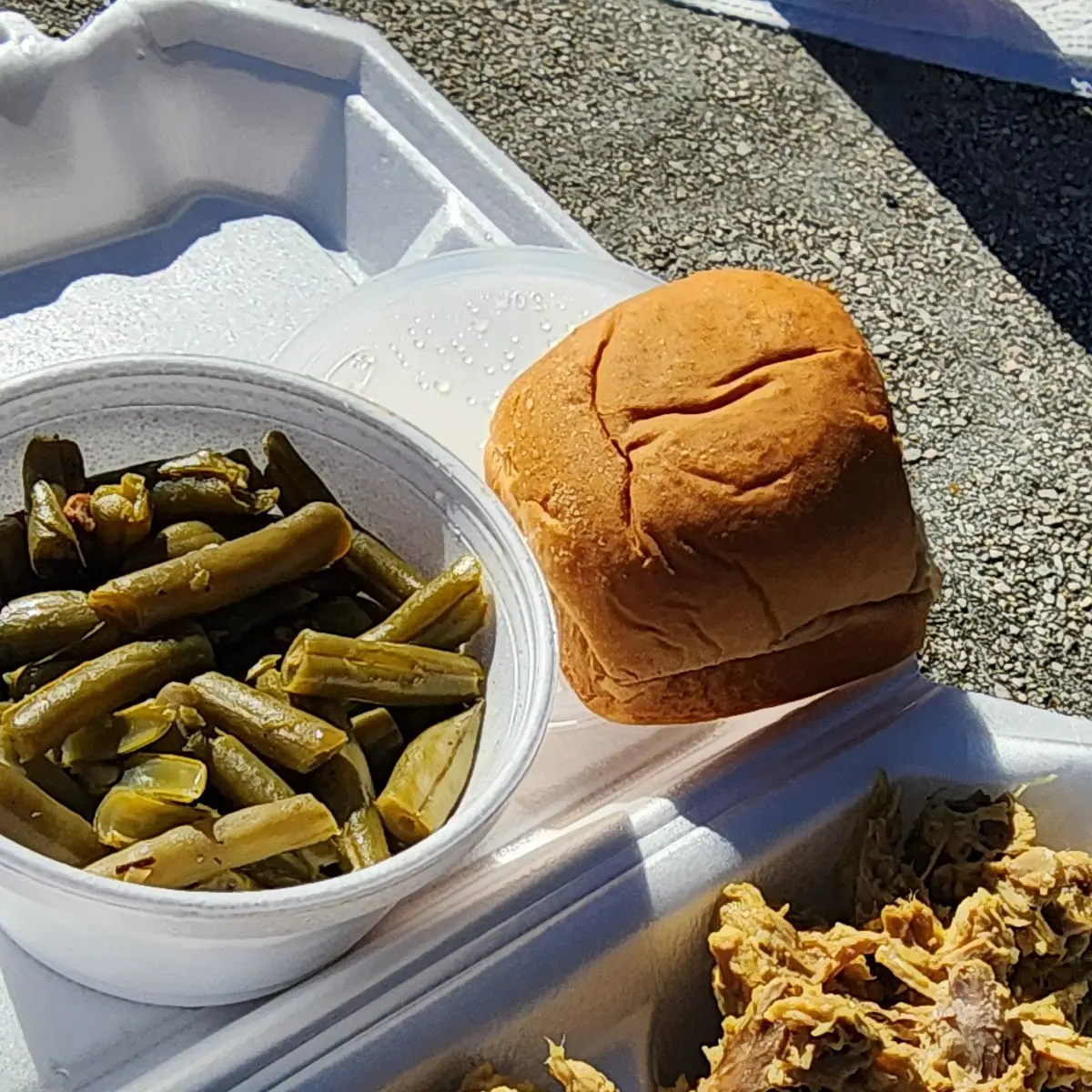Green Beans Pork BBQ