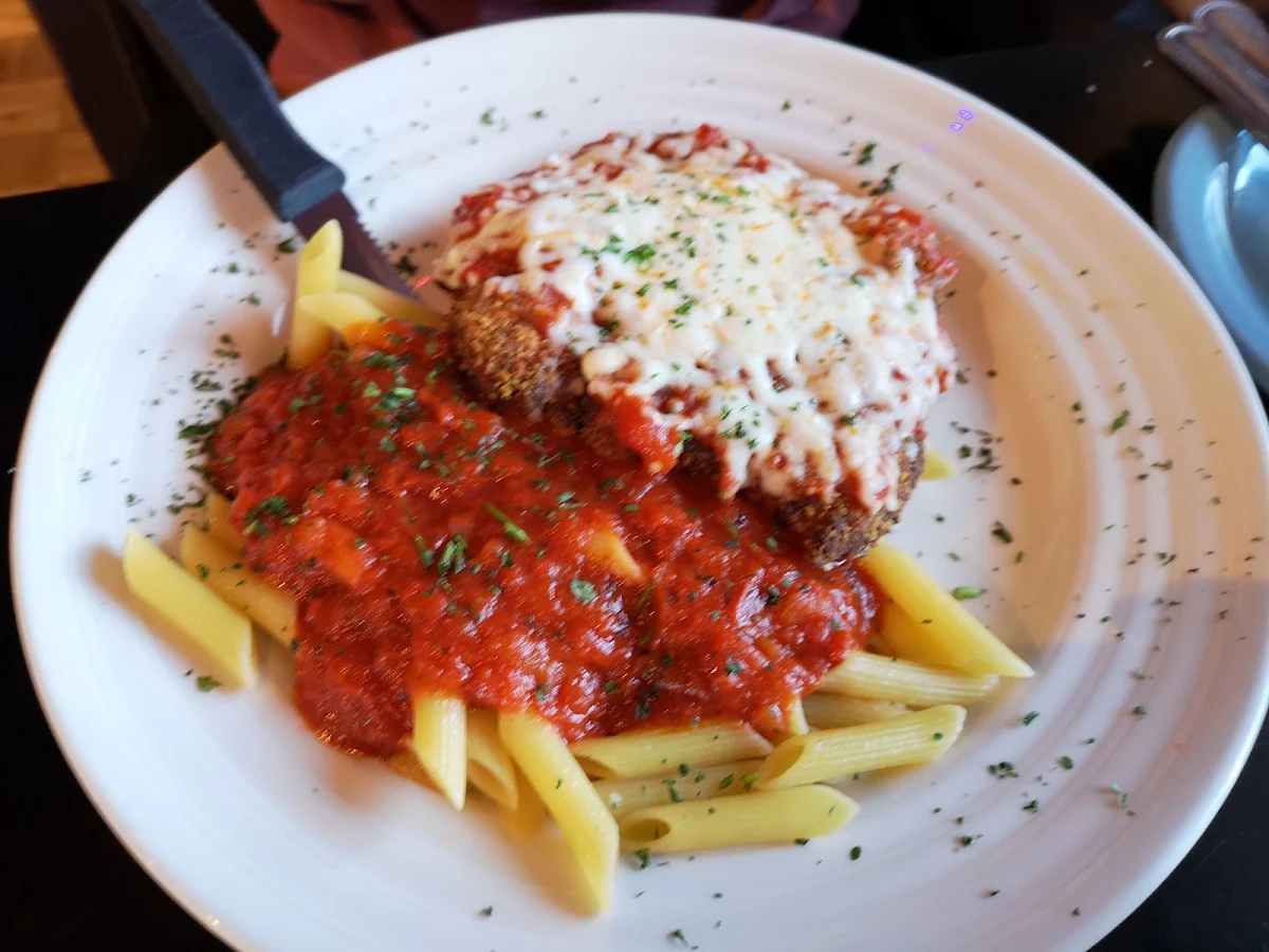 Chicken Parmesan Half Order, East Side Mario's