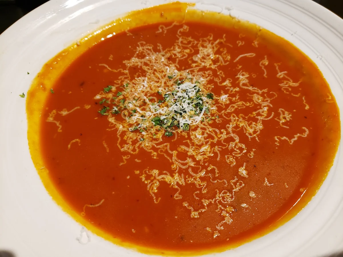 Roasted Garlic Tomato Soup, East Side Mario's