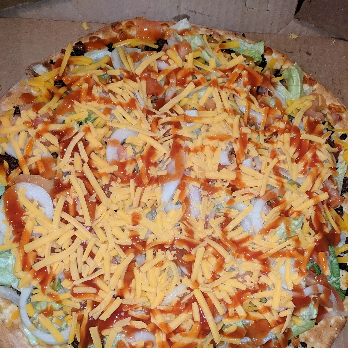 Taco Pizza
