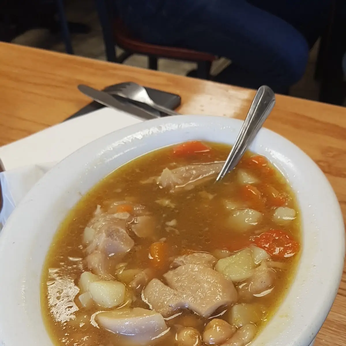 Cow's Elbow Soup Mão de Vaca