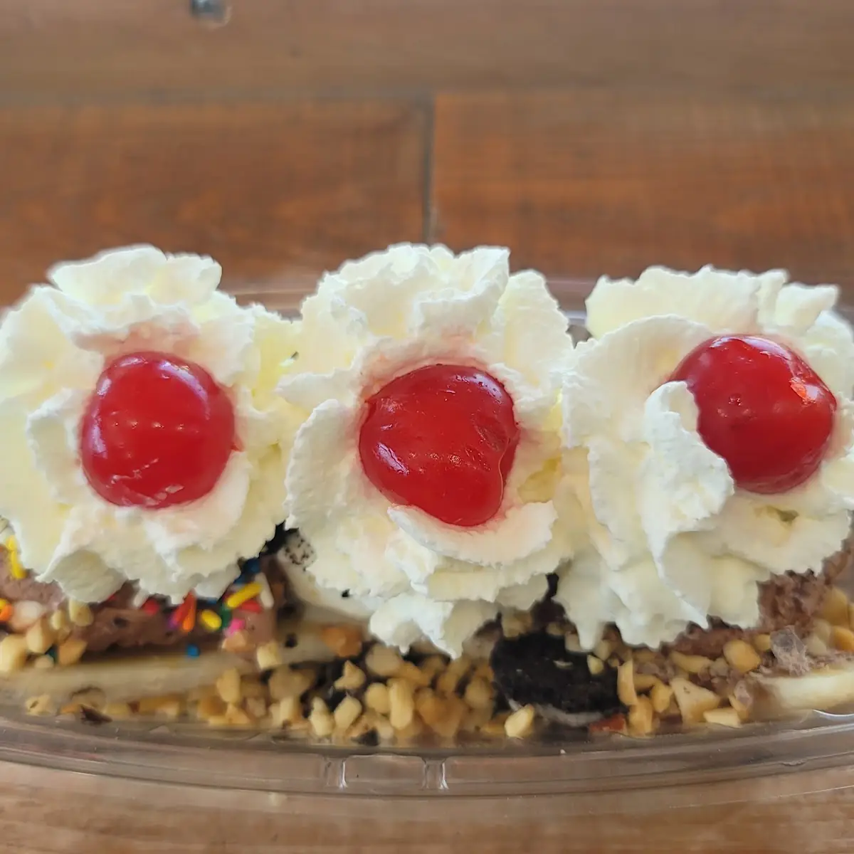 Banana Split Sundae