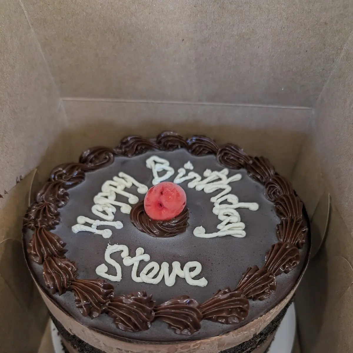 Konrad's Double Chocolate Layered Cake