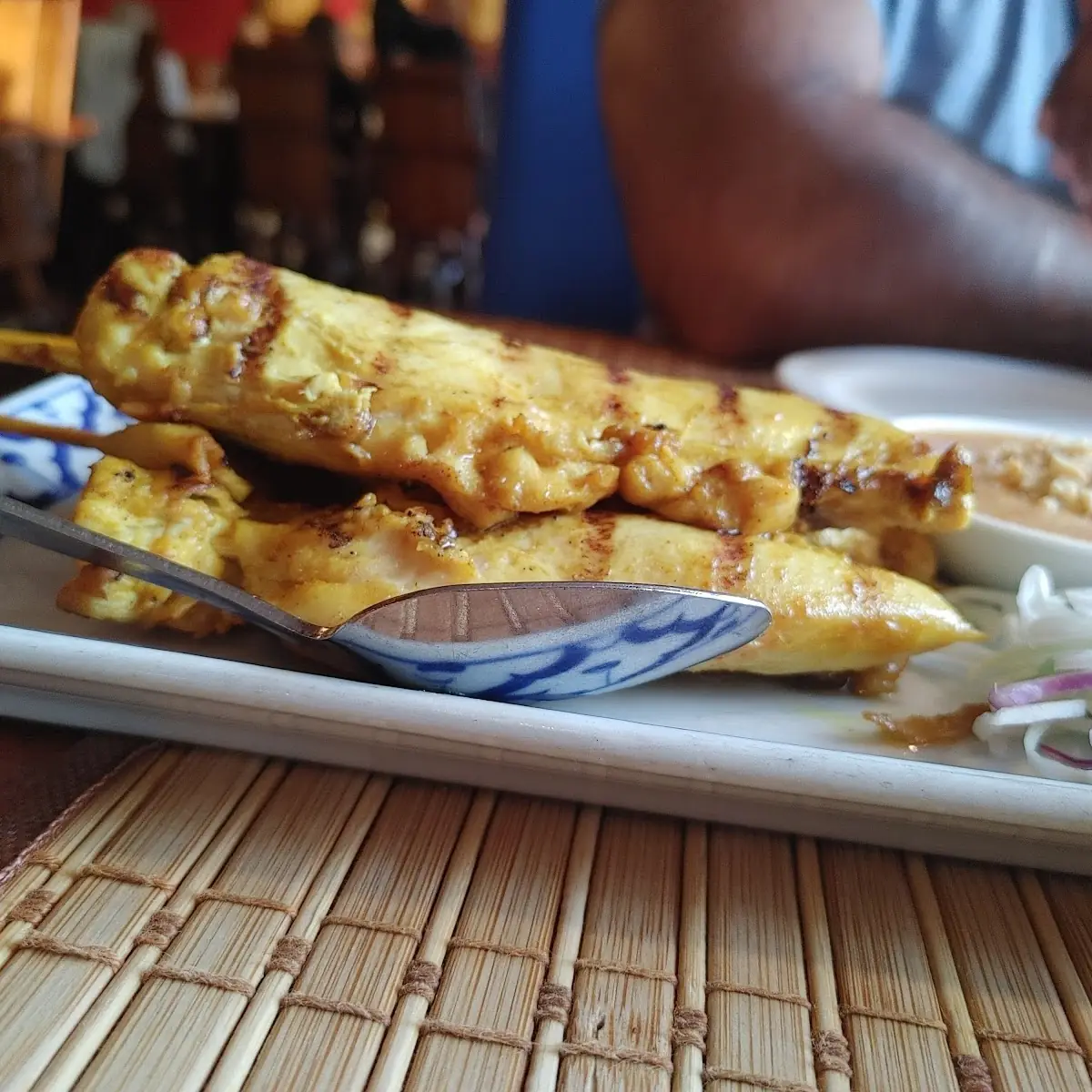 Chicken Satay Satay Gai, Thum's Kitchen