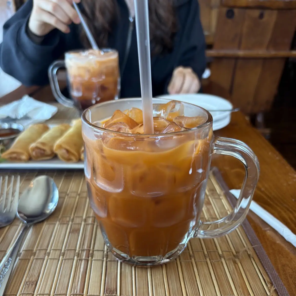 Thai Ice Tea Thai Ice Coffee, Thum's Kitchen
