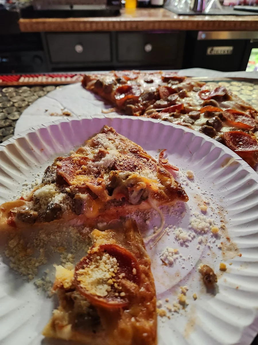 Pepperoni and Sausage Pizza