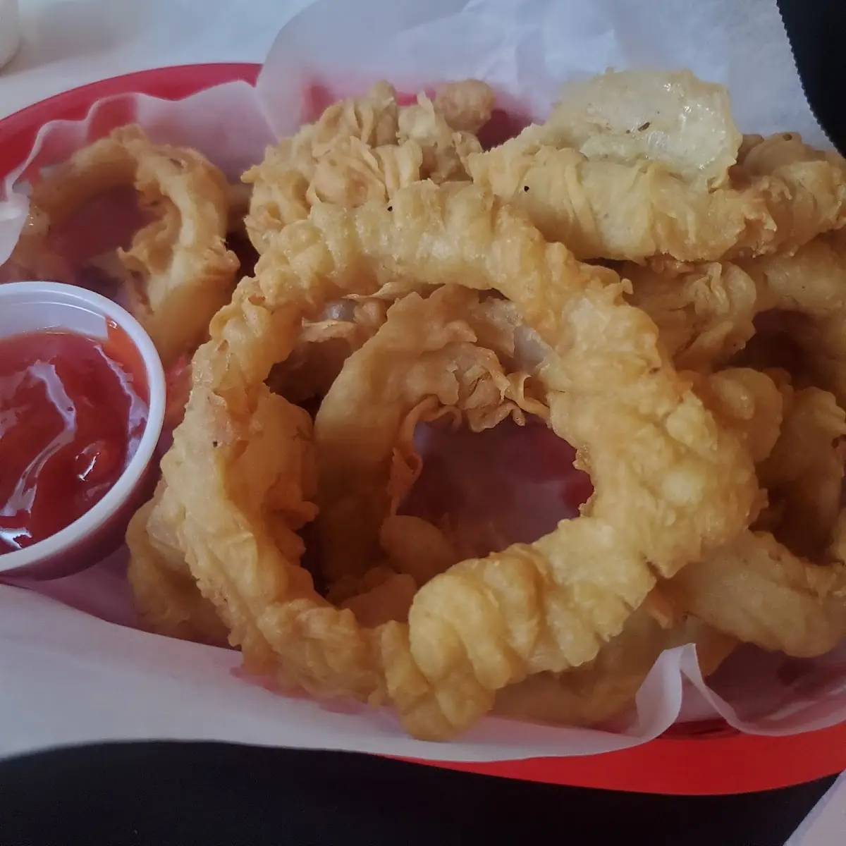 Battered Onion Rings