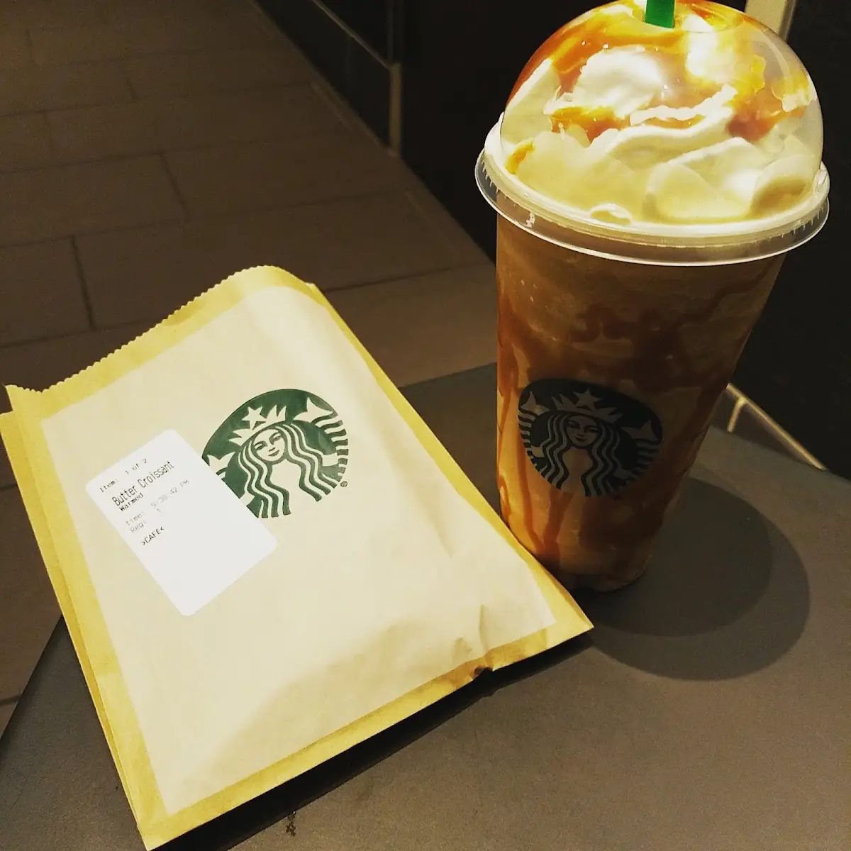 Caramel Frappuccino Blended Beverage