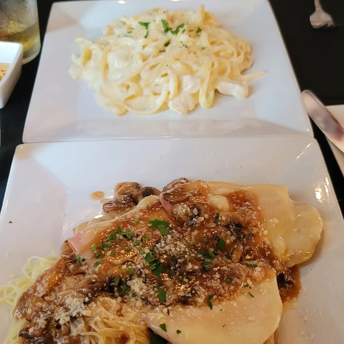 Fettuccine Alfredo with Chicken