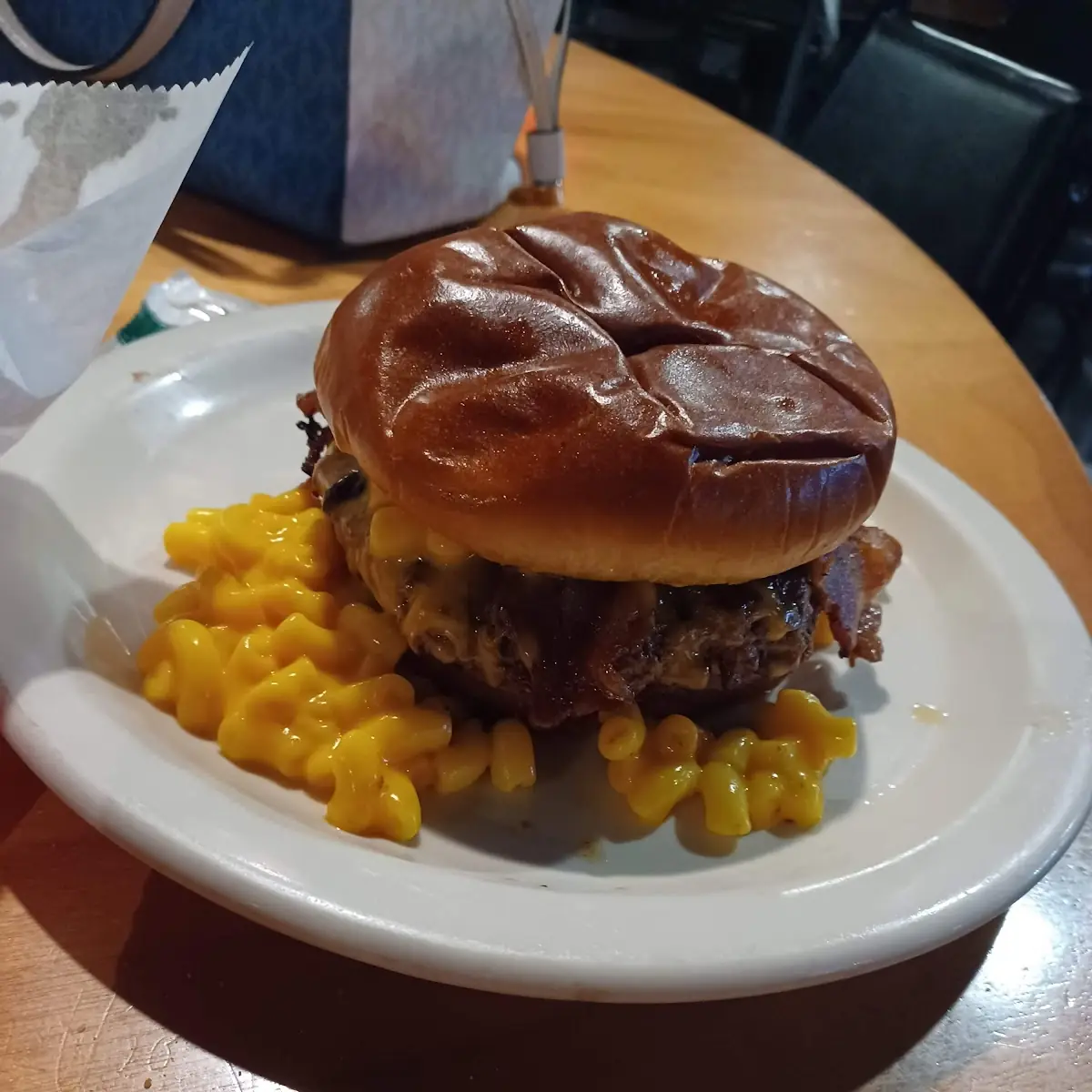 Mac and Cheese Burger