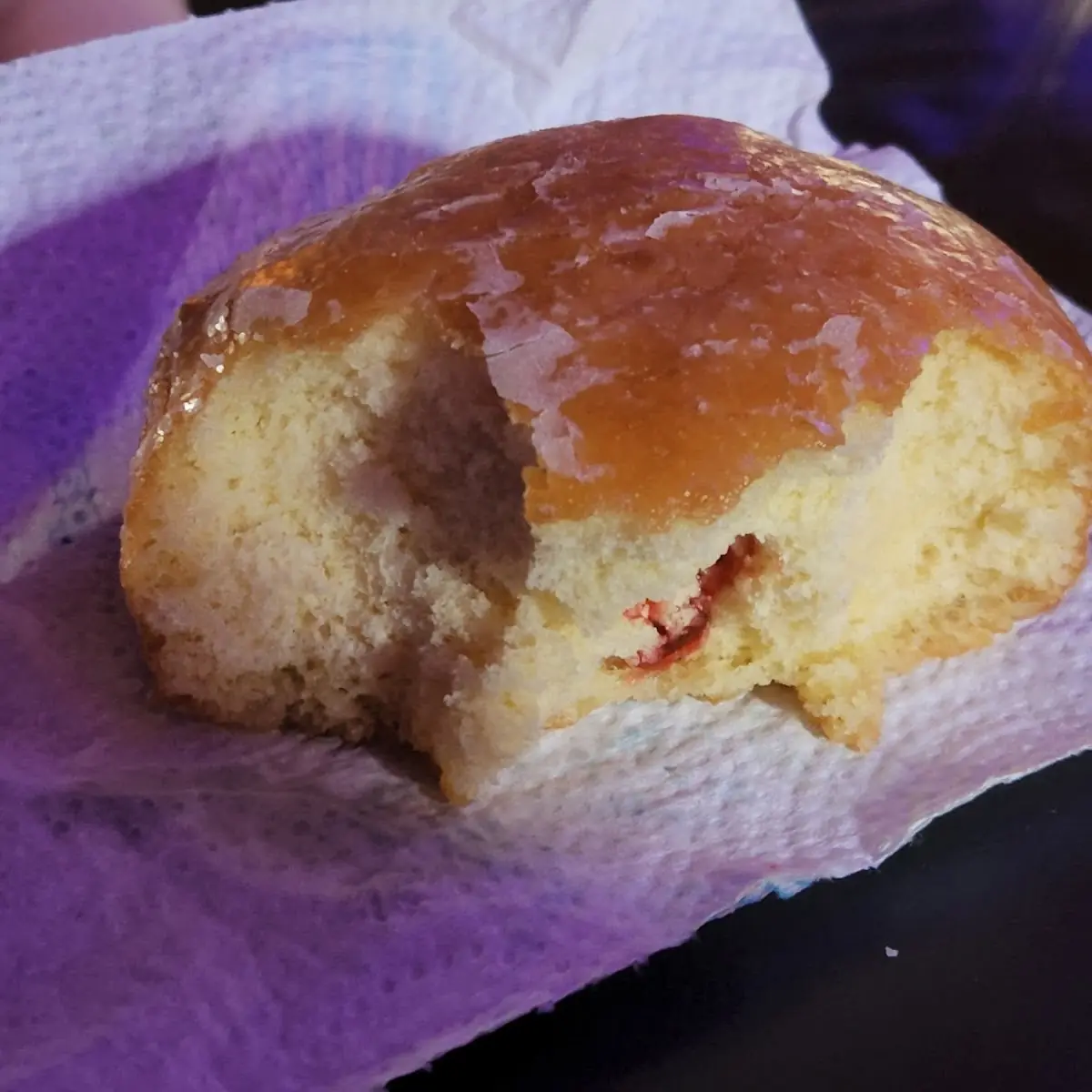 Cherry Filled Doughnut