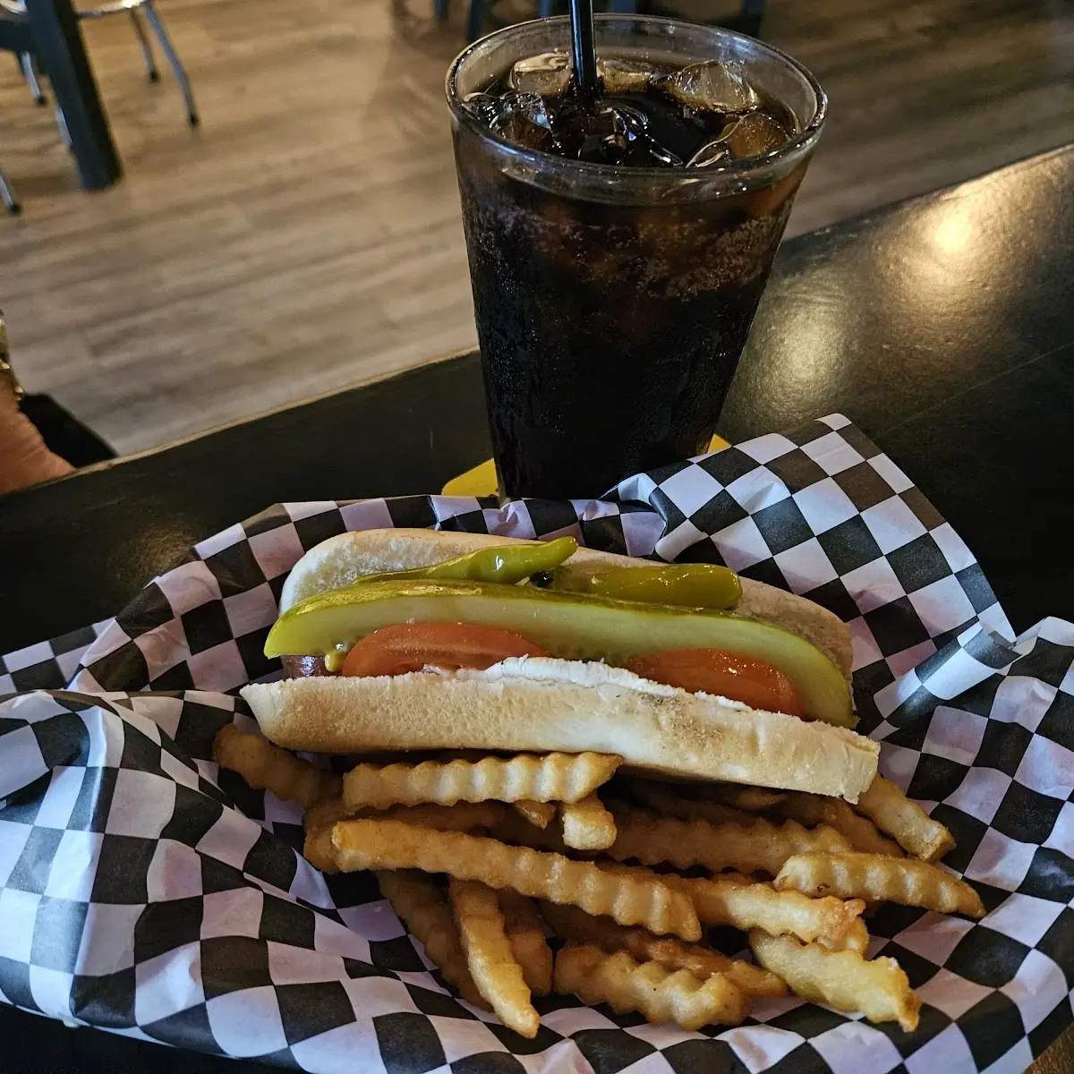 Chicago Hot Dog with Fries