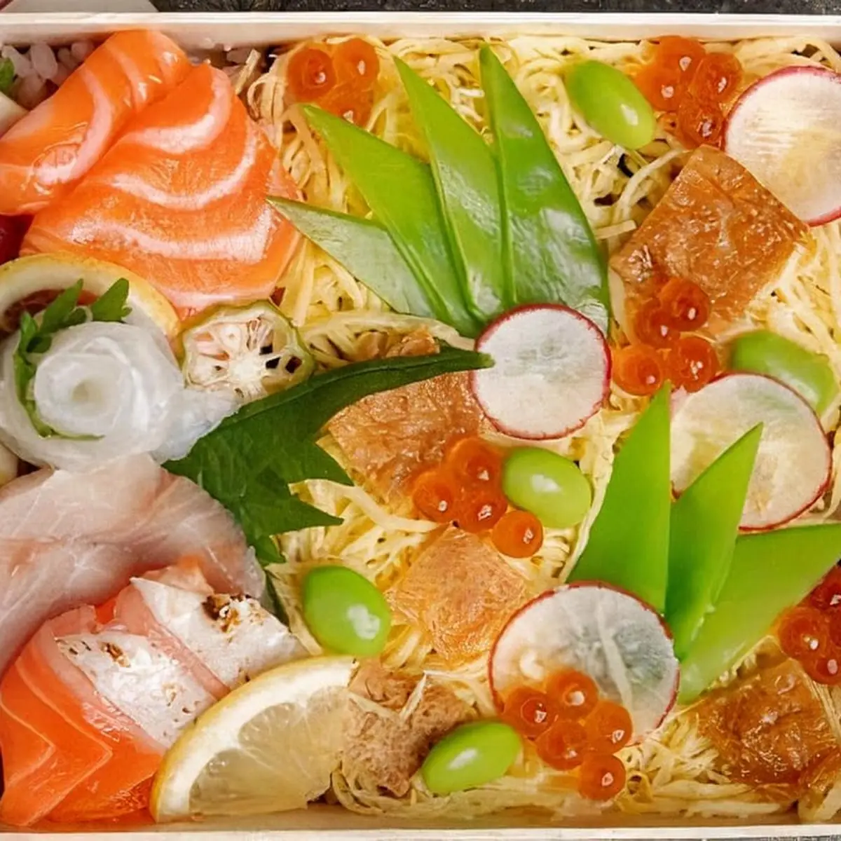 Assorted Sashimi Bento Box