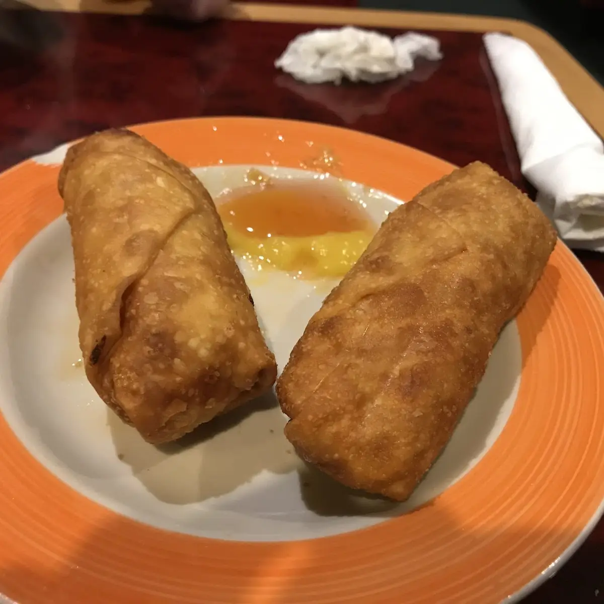 Roast Pork Egg Roll