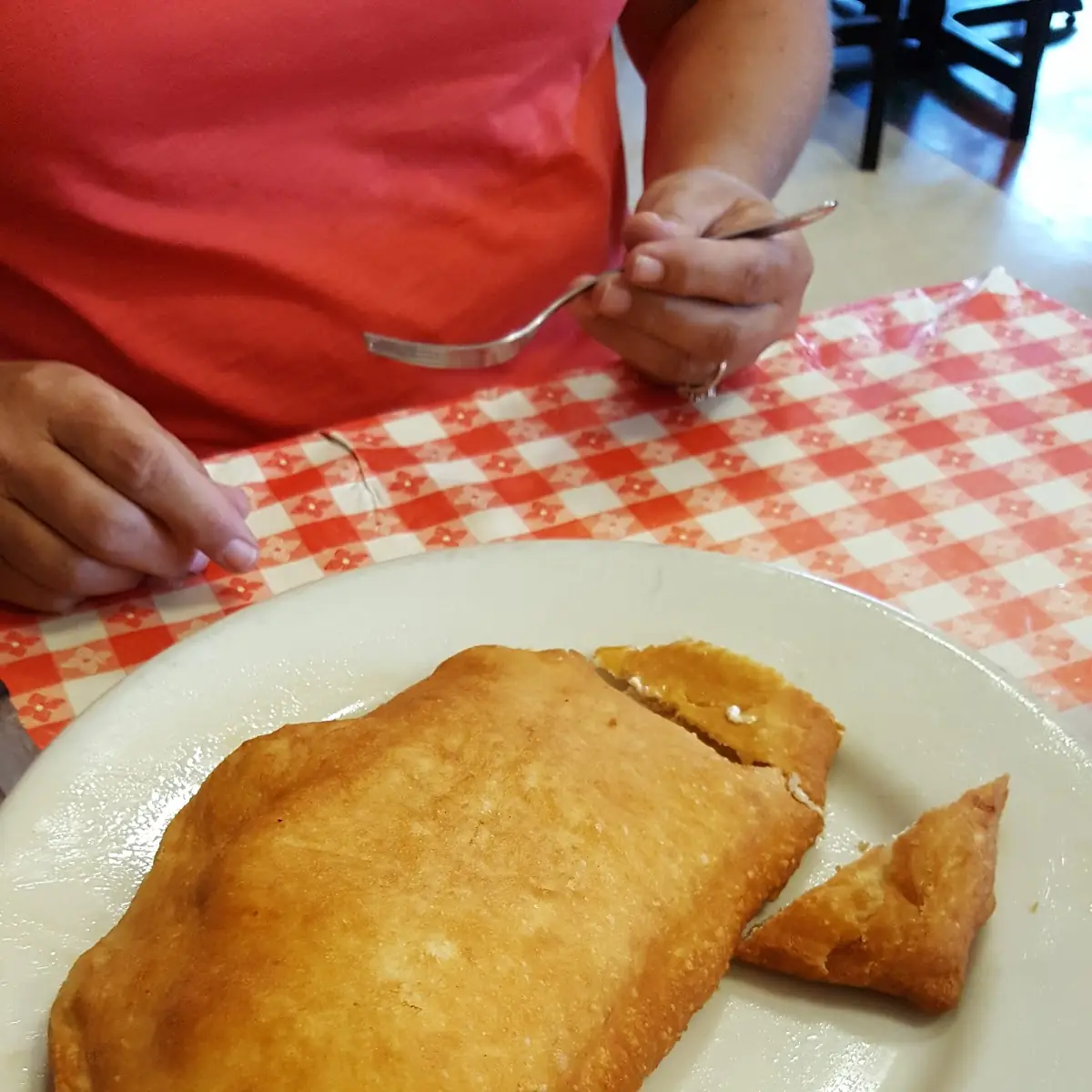 Deep Fried Calzone
