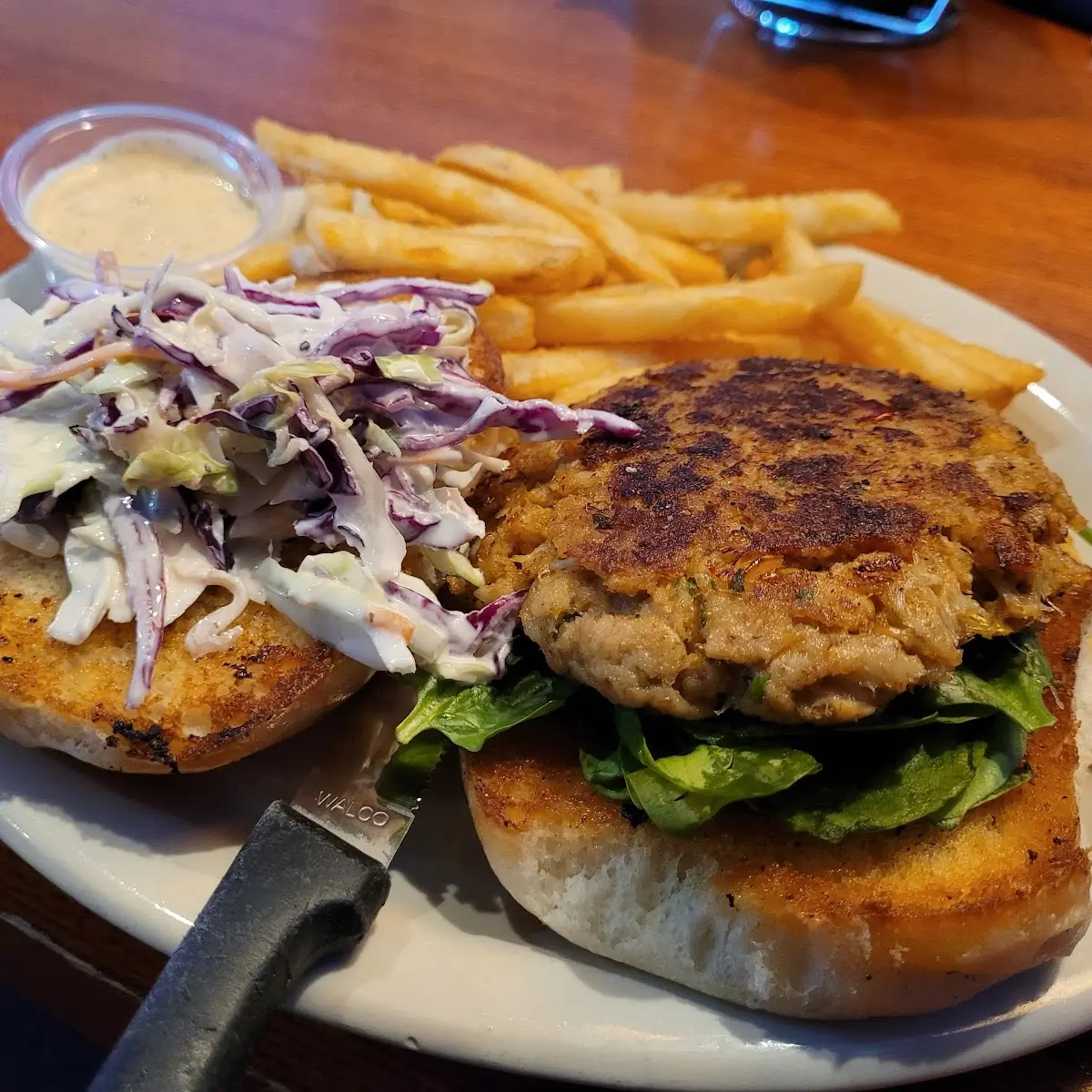 Crab Cake Burger