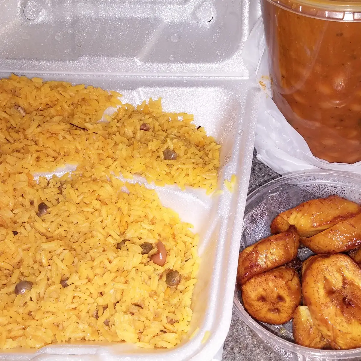 Yellow Rice and Beans