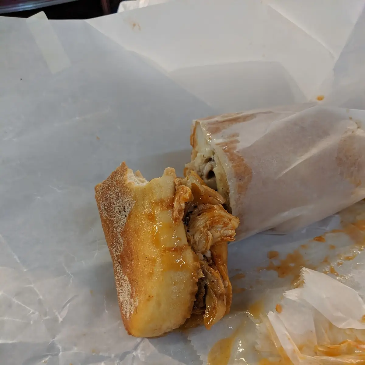 Pulled Chicken Sandwich