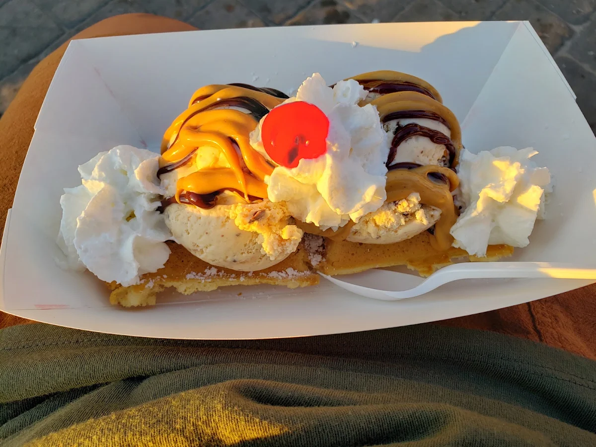 Y Waffle Sundae