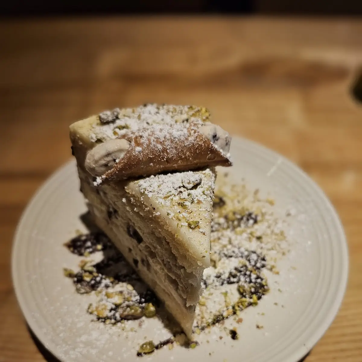Cannoli Cake for Two