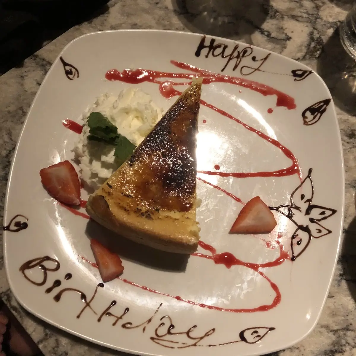 Birthday Creme Brûlée
