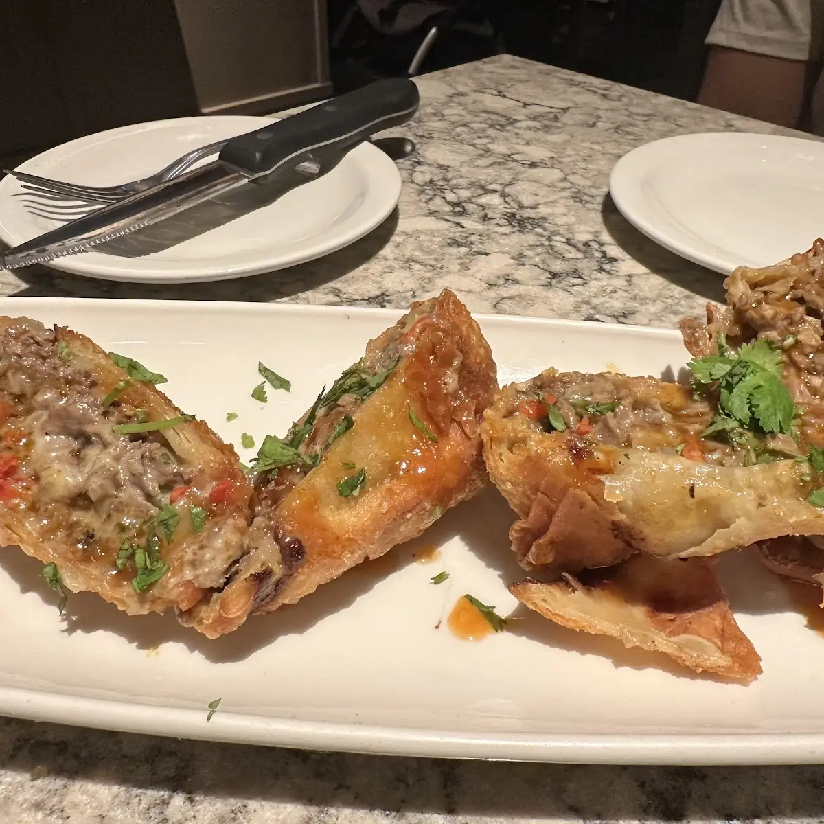 Philly Cheesesteak Egg Rolls
