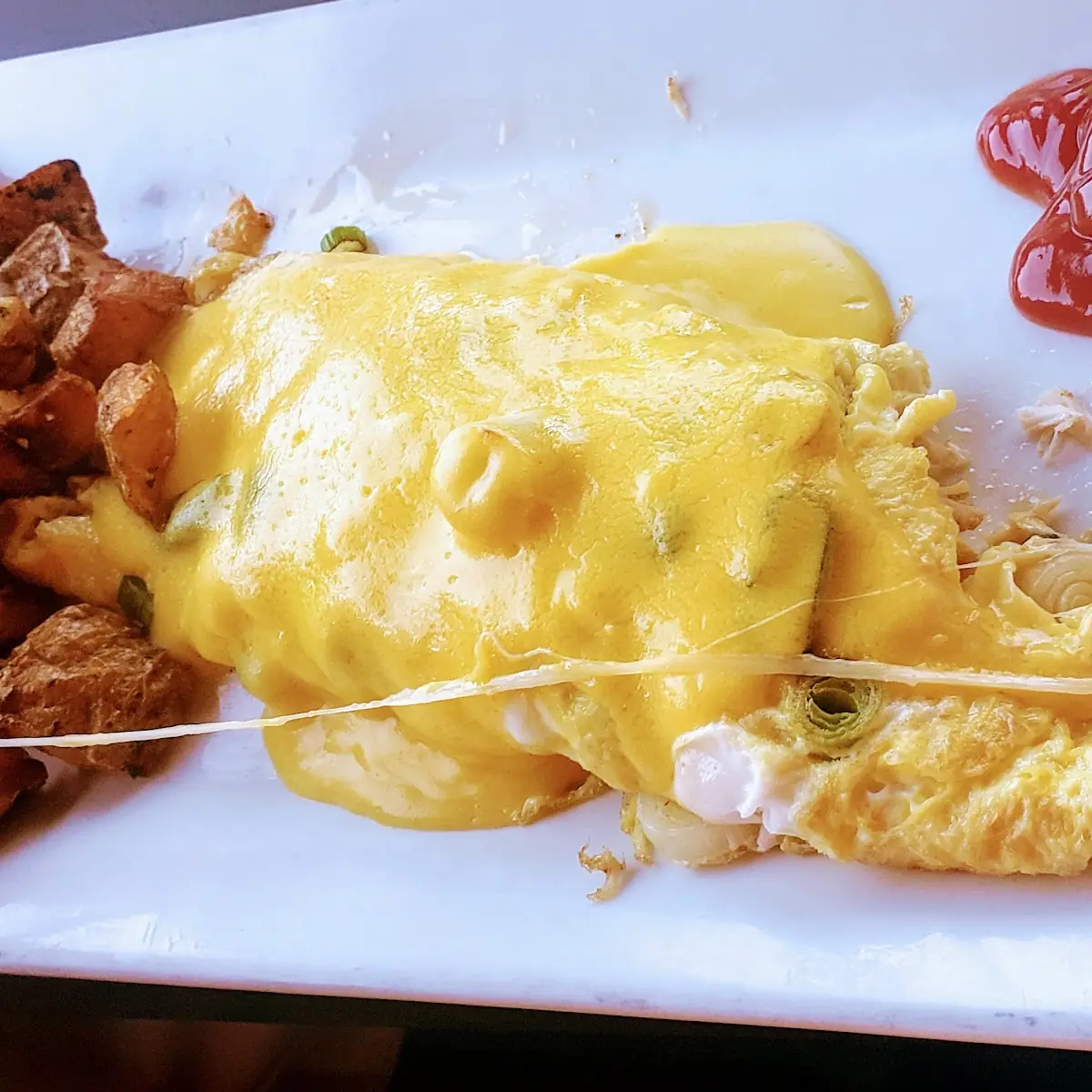 Chili & Cheese Omelette