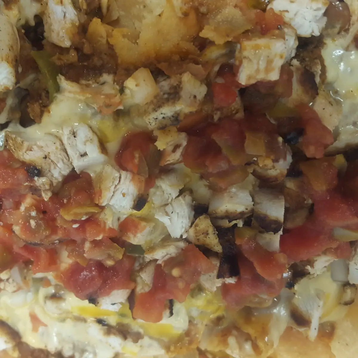 Grilled Chicken Nachos
