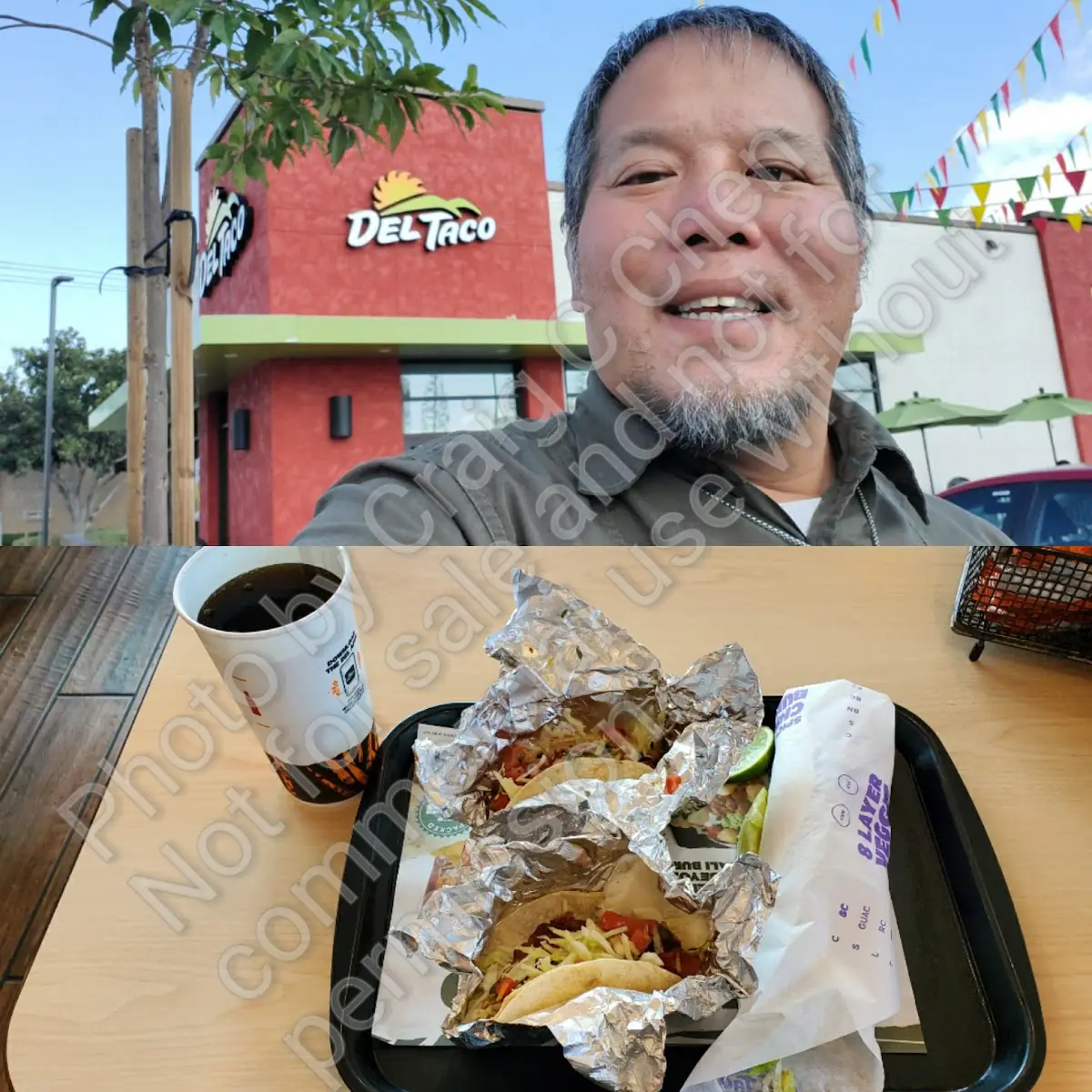 Fish Tacos & 8 Layer Burrito
