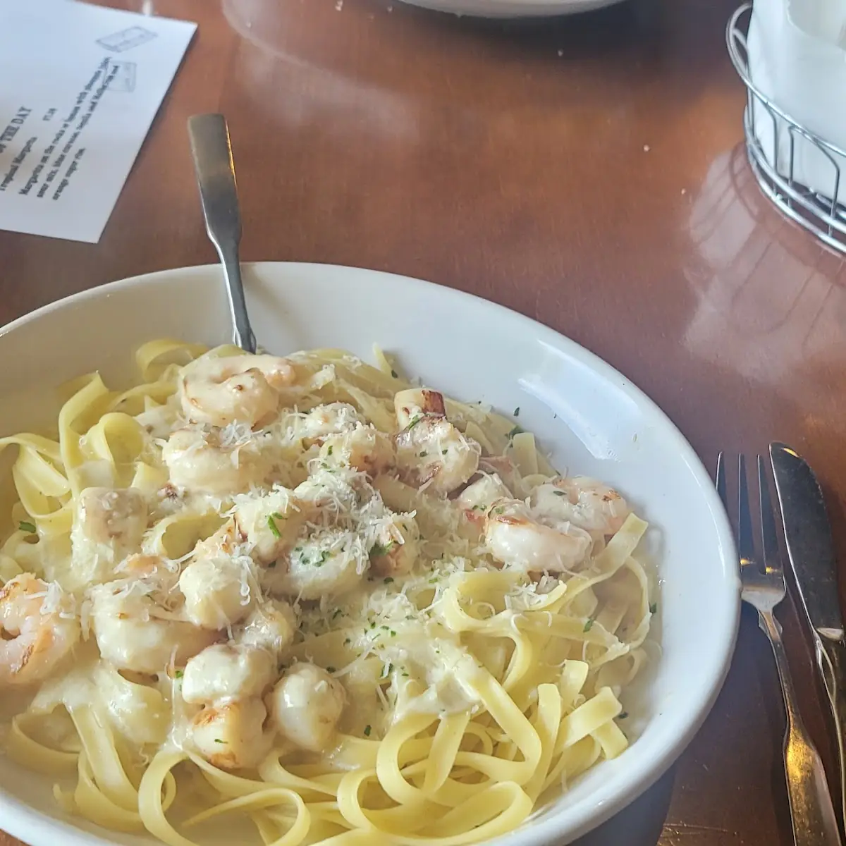 Shrimp Alfredo